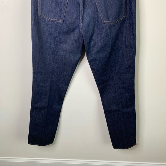 Frame La Italien true straight jeans high waisted size 30 dark wash - Picture 11 of 12